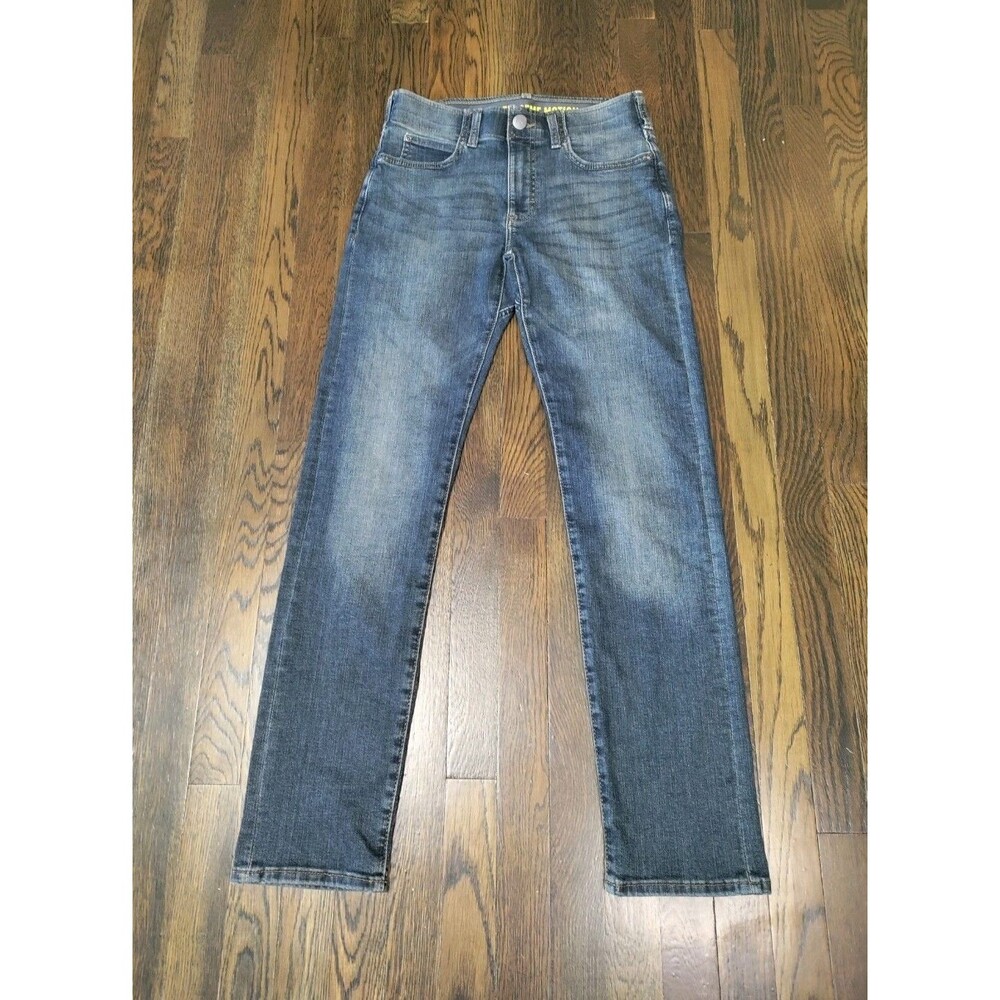 Lee Extreme Motion Jeans Men's 29x32 Blue Medium Wash Slim Fit Straight Leg EUC